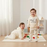 Elegant Stylish Baby Hoodie Set