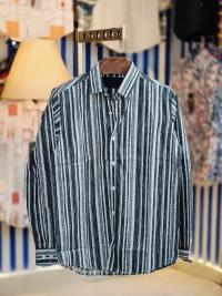 Pure Cotton full Sleeve Check & Print Shirt for Men's