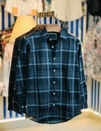 Pure Cotton full Sleeve Check & Print Shirt for Men's