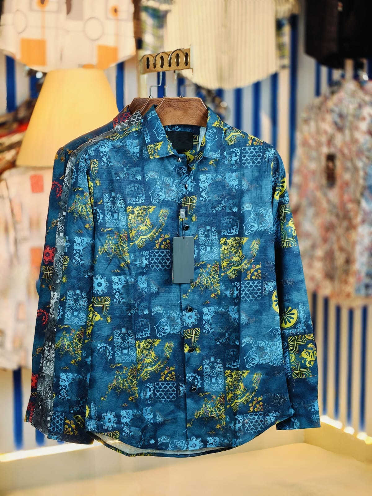 Digital Dubi Cotton Full sleeve Shirt