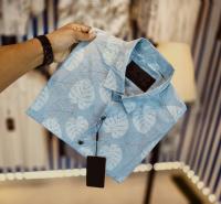 China Pure Black Magnet Cotton Full sleeve Shirt