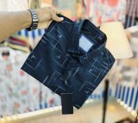 Black Pure Cotton Full sleeve Shirt