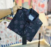 Black Pure Cotton Full sleeve Shirt