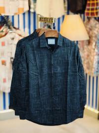 Black Pure Cotton Full sleeve Shirt