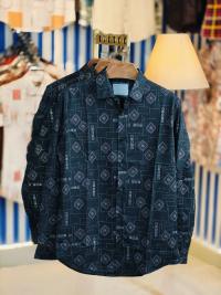 Black Pure Cotton Full sleeve Shirt