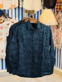 Black Pure Cotton Full sleeve Shirt