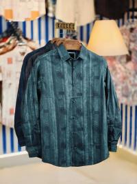 Black Pure Cotton Full sleeve Shirt