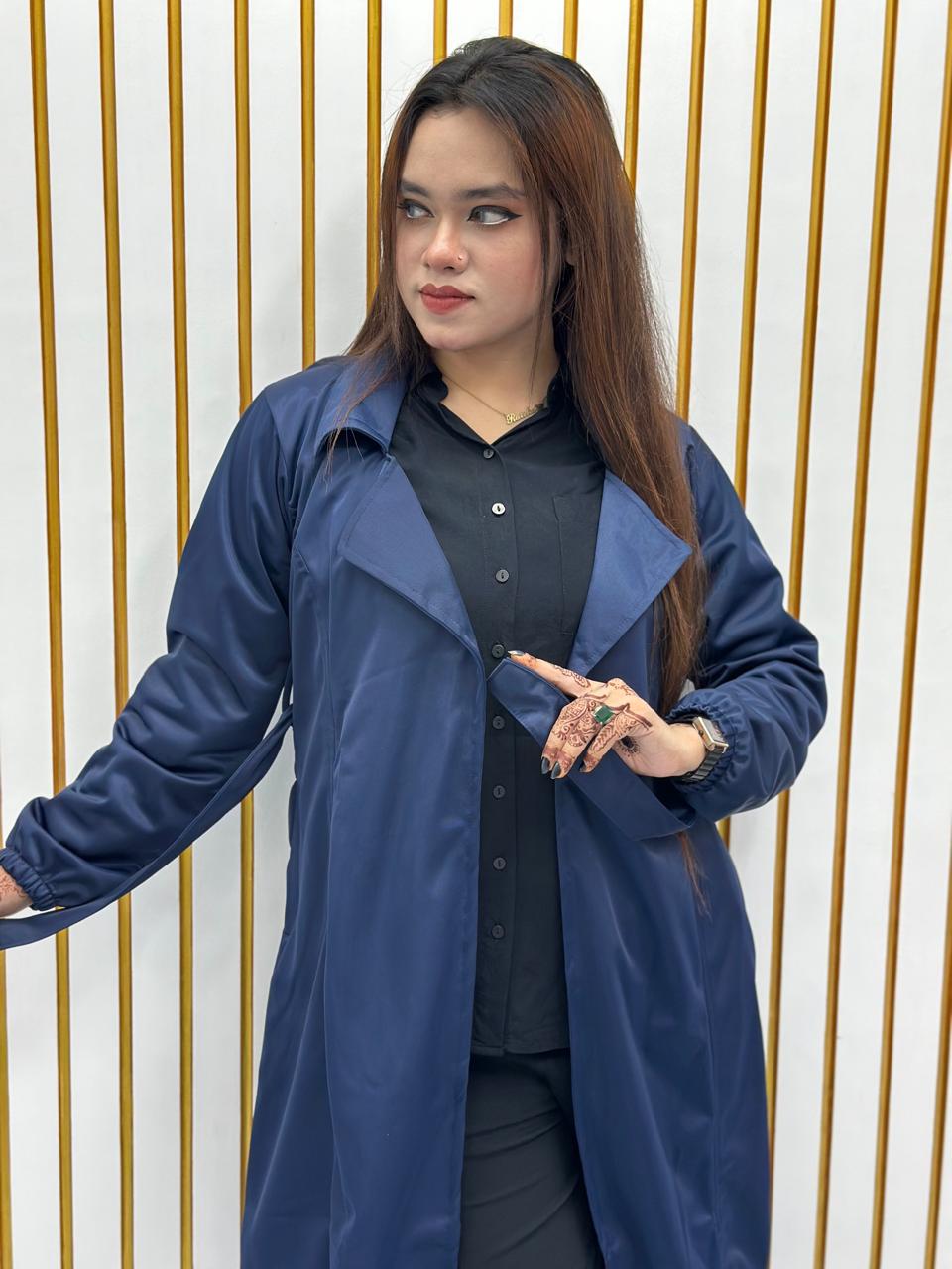 Stylish Ladies Overcoat (Belt System)