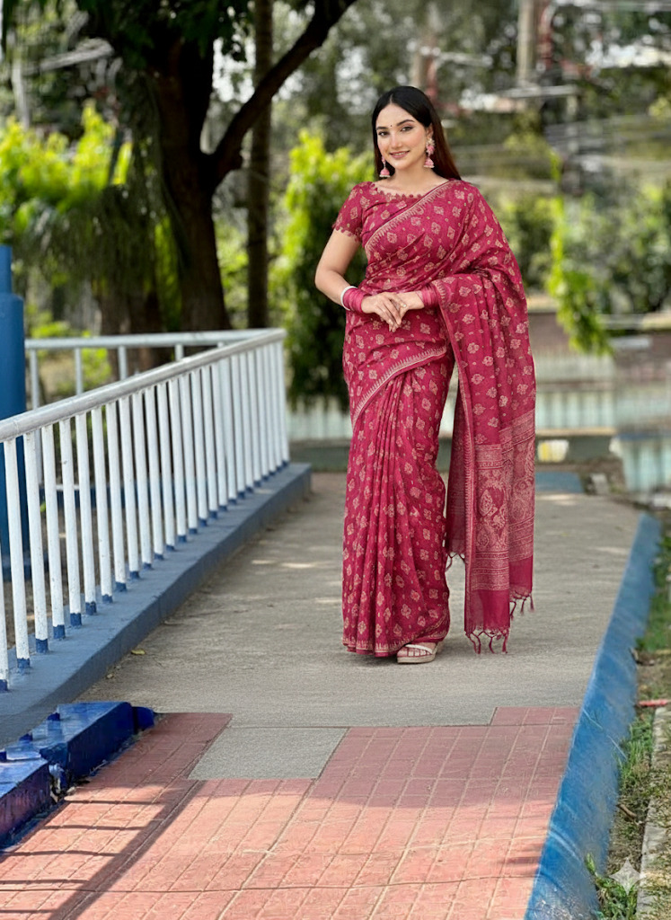 Arong Cotton Sharee 08