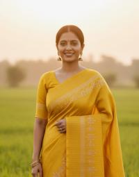 Cotton Sharee with Blouse Piece