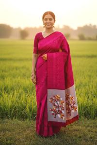 Cotton Sharee with Blouse Piece