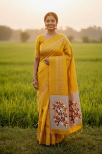 Cotton Sharee with Blouse Piece