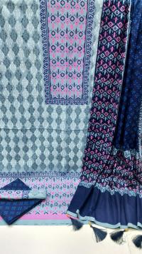 VIP Block Print Three-Piece Set