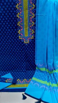 VIP Block Print Three-Piece Set