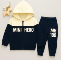 Elegant Stylish Baby chain hoody and trouser  Set