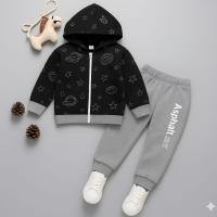 Elegant Stylish Baby chain hoody and trouser  Set