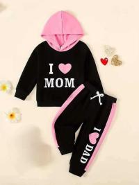Elegant Stylish Baby  hoody  and trouser  Set