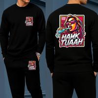 Long Sleeve Drop Shoulder Tshirt and Trouser Set