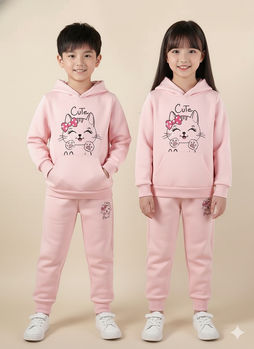 Elegant Stylish Baby Hoodie Set