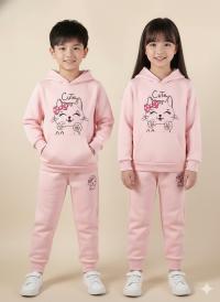 Elegant Stylish Baby Hoodie Set