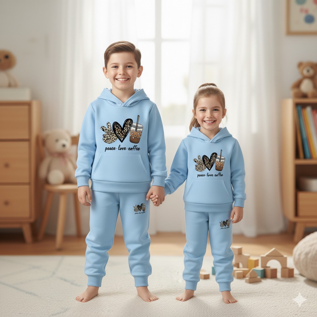 Elegant Stylish Baby Hoodie Set