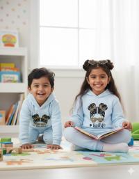 Elegant Stylish Baby Hoodie Set