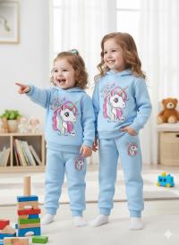 Elegant Stylish Baby Hoodie Set