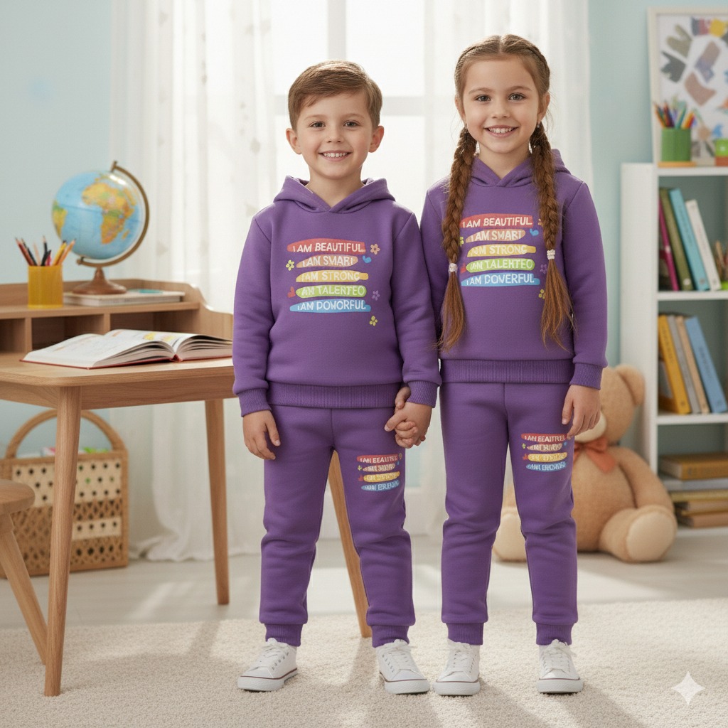 Elegant Stylish Baby Hoodie Set