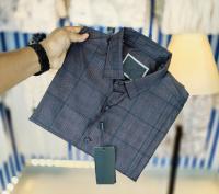 China Pure Black Magnet Cotton Full sleeve Shirt