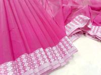 Nokshi pair saree with blause pcs