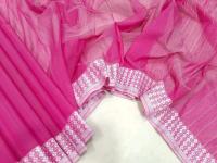 Nokshi pair saree with blause pcs
