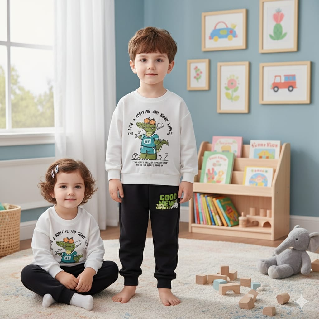 Kids Sweatshirt and Trouser Set