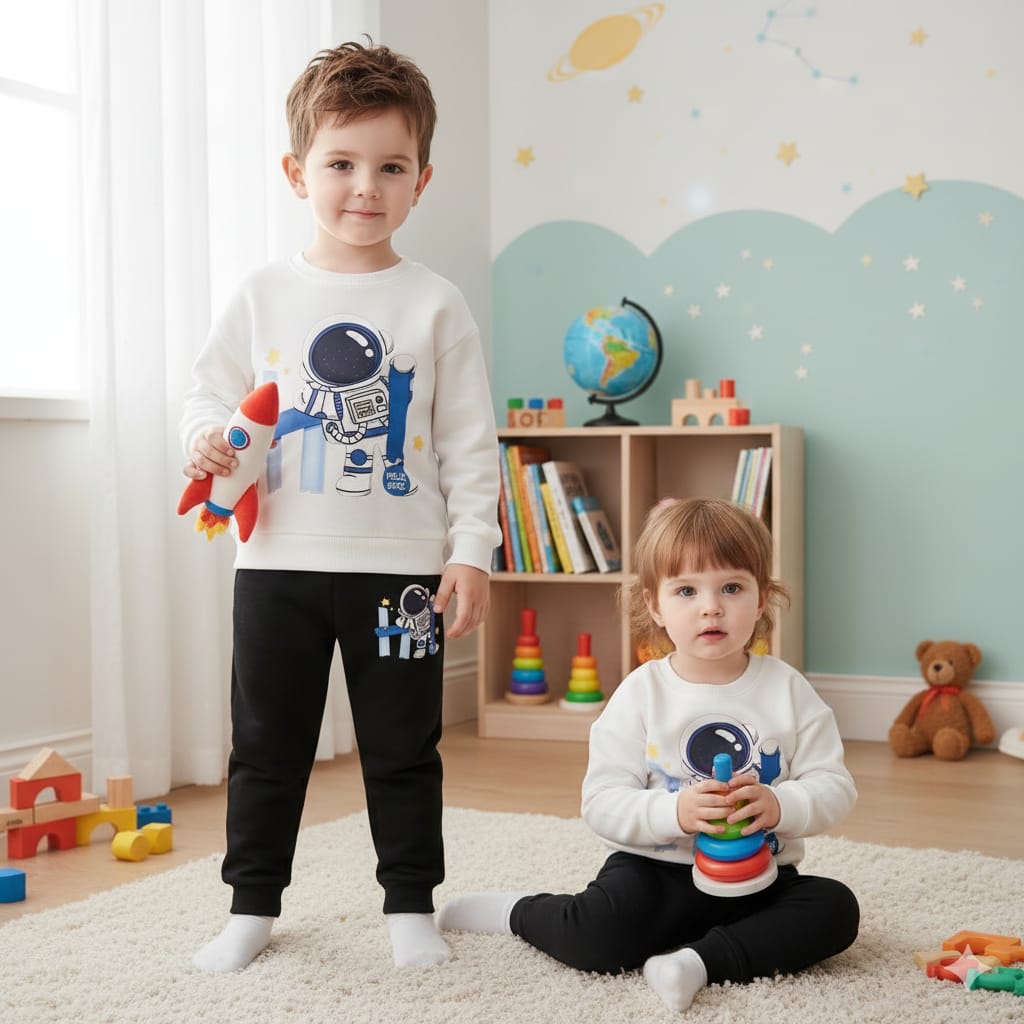 Kids Sweatshirt and Trouser Set