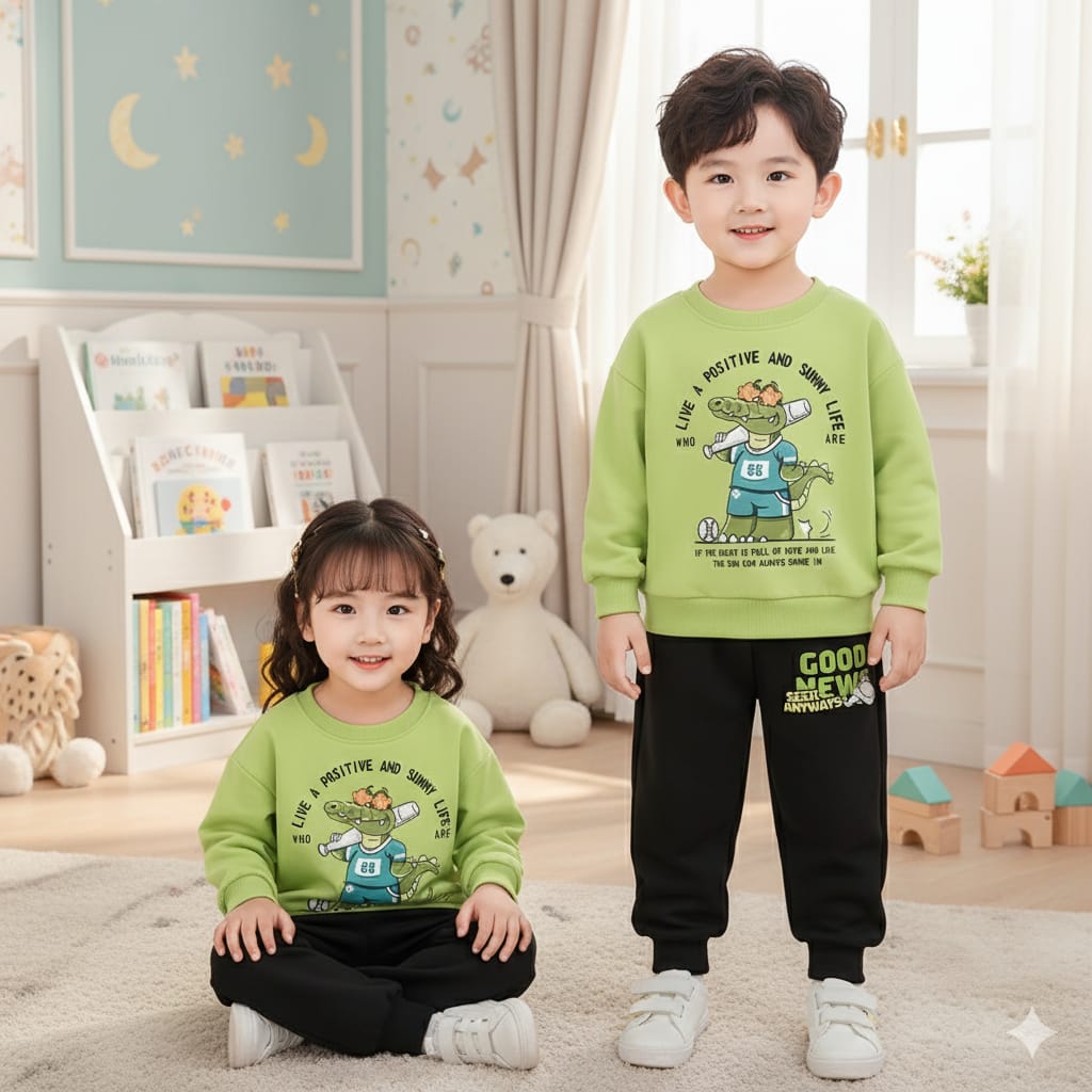 Kids Sweatshirt and Trouser Set