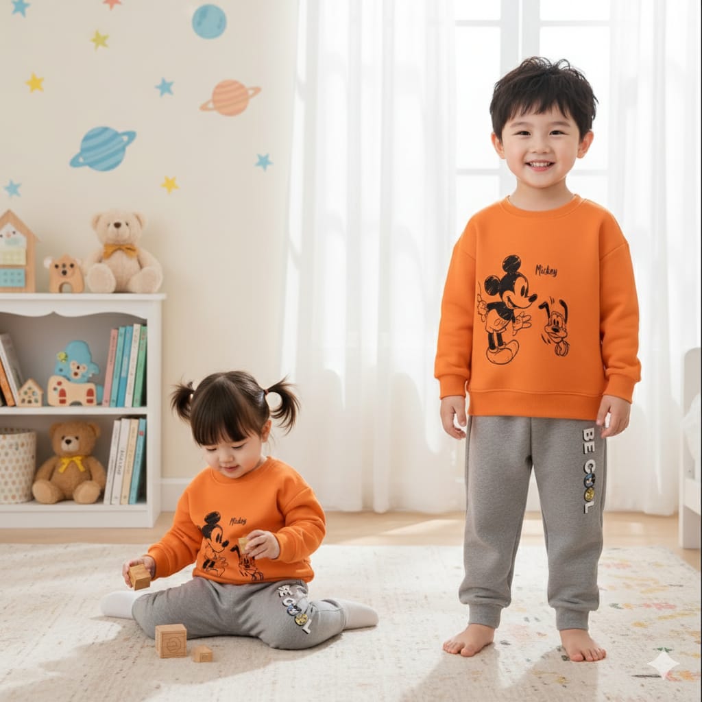 Kids Sweatshirt and Trouser Set