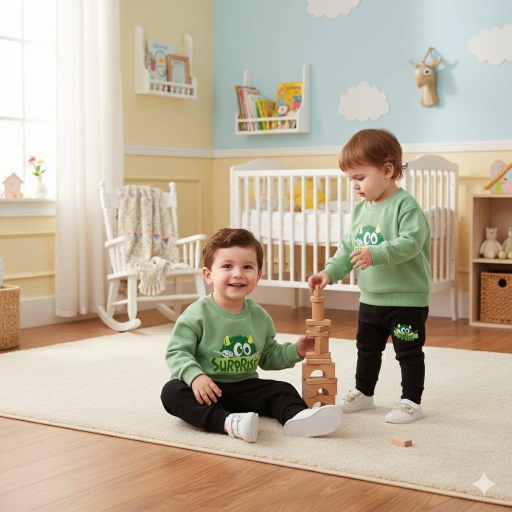 Kids Sweatshirt and Trouser Set