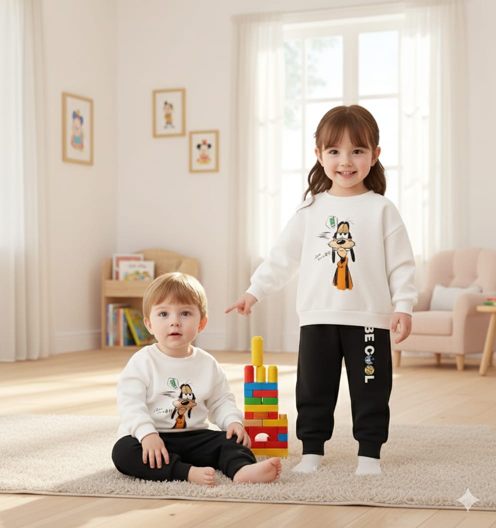 Kids Sweatshirt and Trouser Set