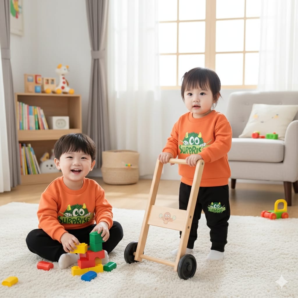 Kids Sweatshirt and Trouser Set