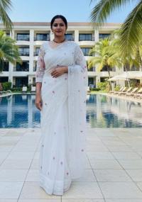 Georgette Organza Saree