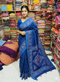 Premium Silk Boutique Skin Print Shari