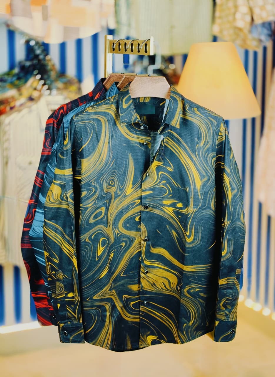 Digital Dubi Cotton Full sleeve Shirt