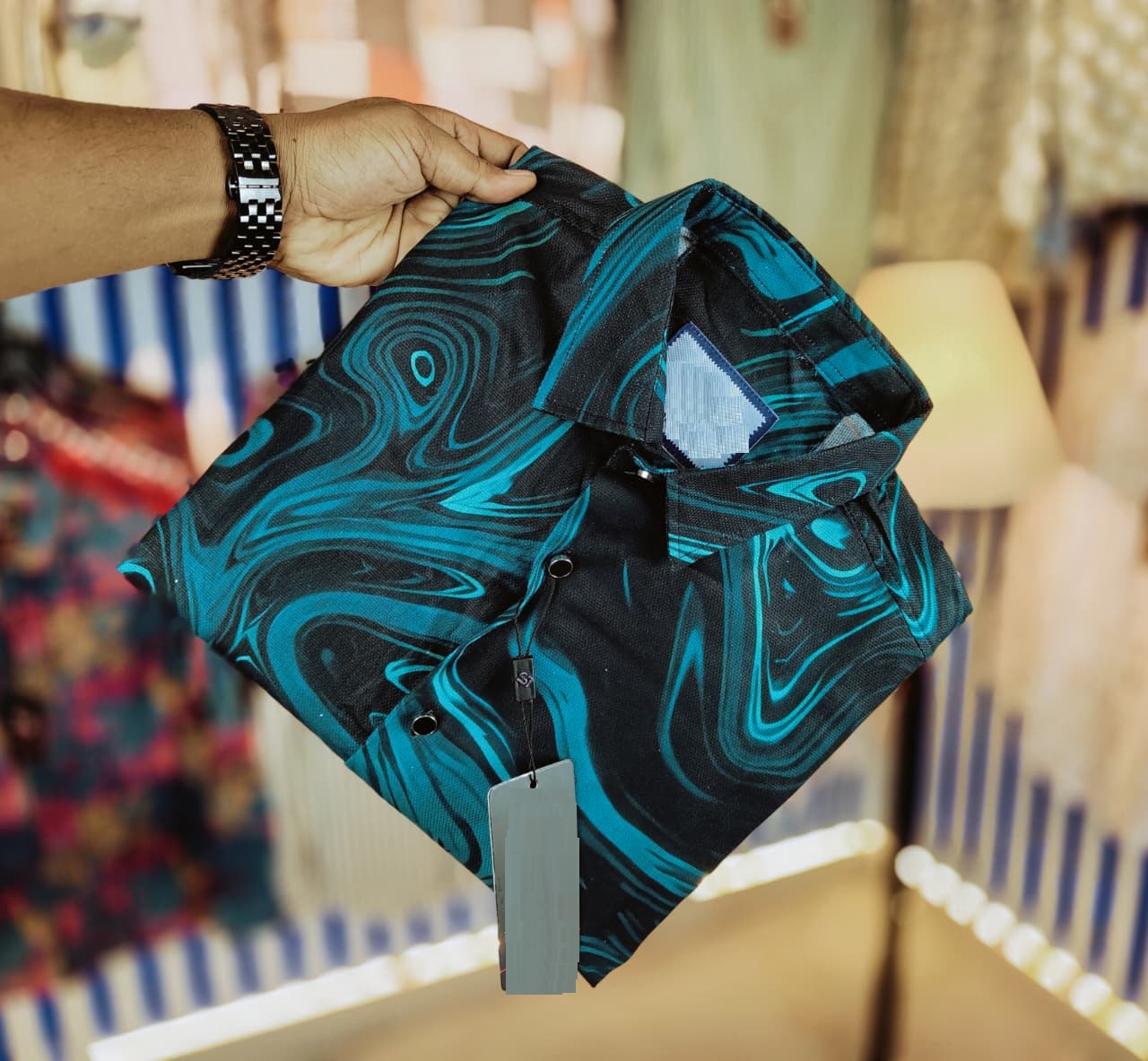 Digital Dubi Cotton Full sleeve Shirt