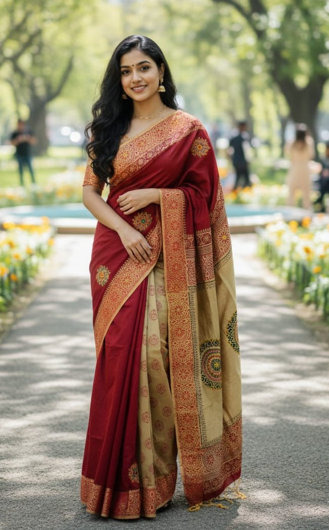 Premium Dhupiyan Silk Sharee