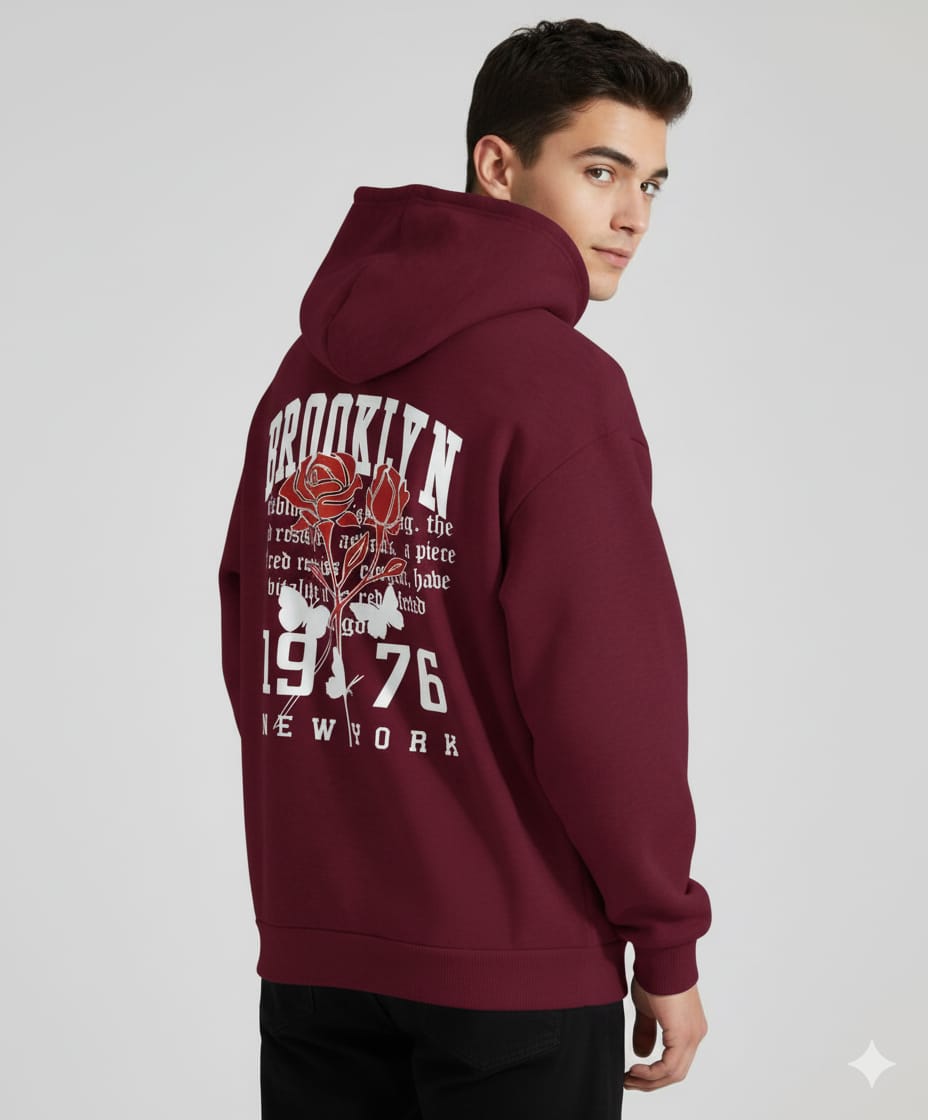 Drop Shoulder Hoodie for Men and Women