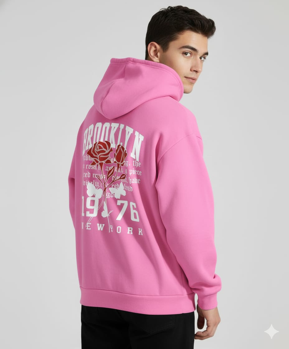 Drop Shoulder Hoodie for Men and Women