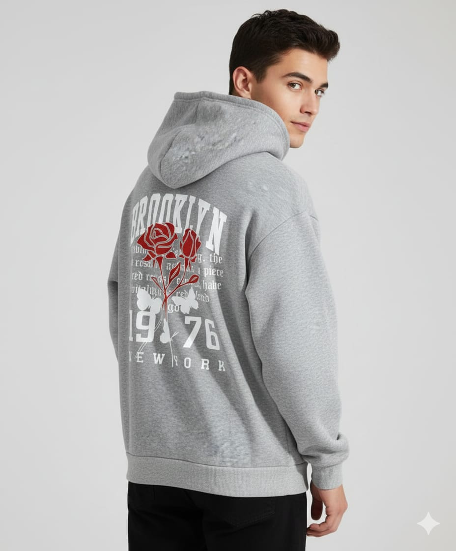 Drop Shoulder Hoodie for Men and Women