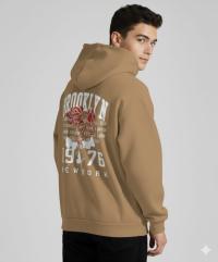 Drop Shoulder Hoodie for Men and Women