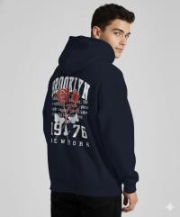 Drop Shoulder Hoodie for Men and Women