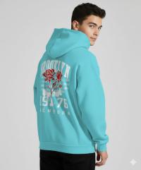 Drop Shoulder Hoodie for Men and Women