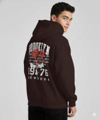 Drop Shoulder Hoodie for Men and Women